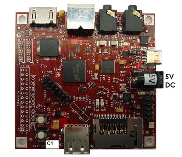 BeagleBoard layout